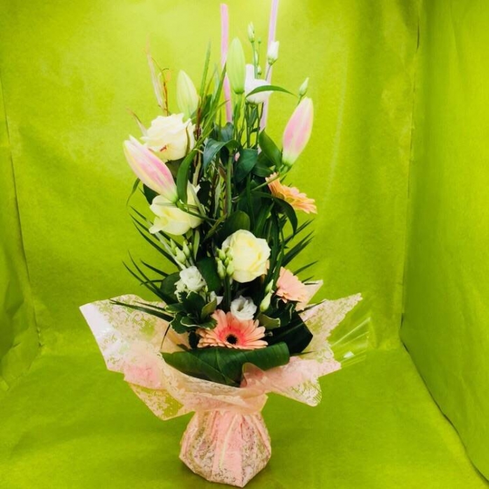 Bouquet Ambre rose