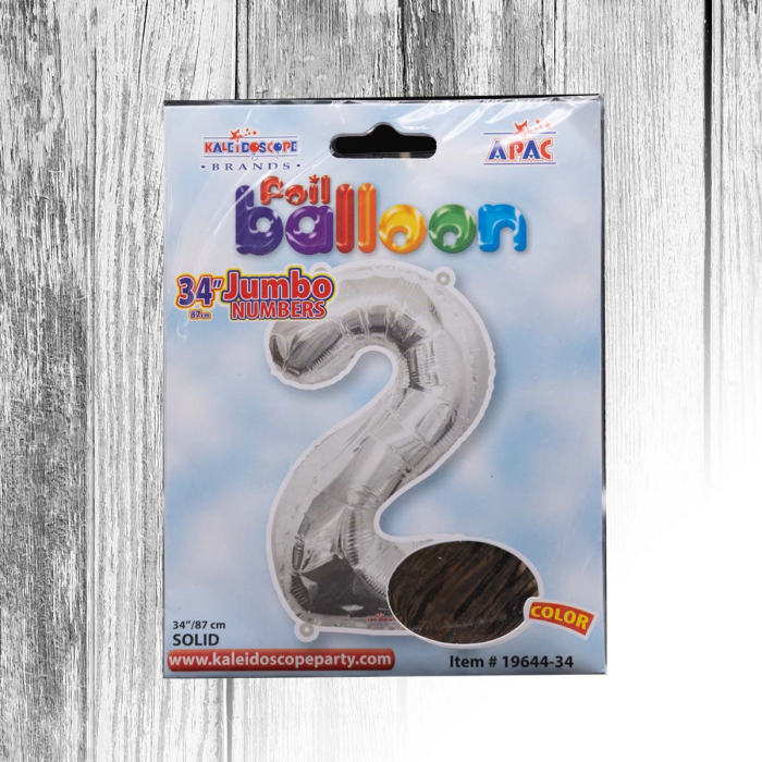 Ballon 2 gonflé a l'hélium XXL