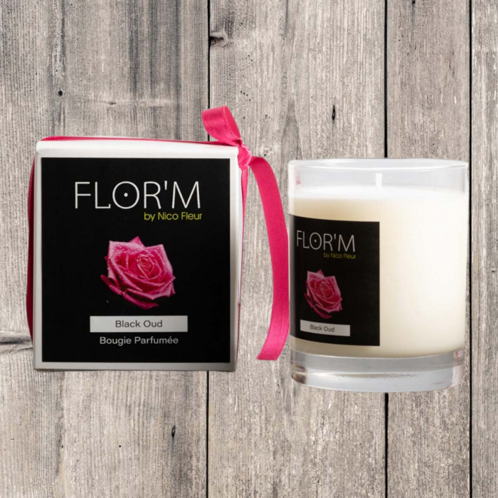Bougie parfumée Black Oud – Image 4