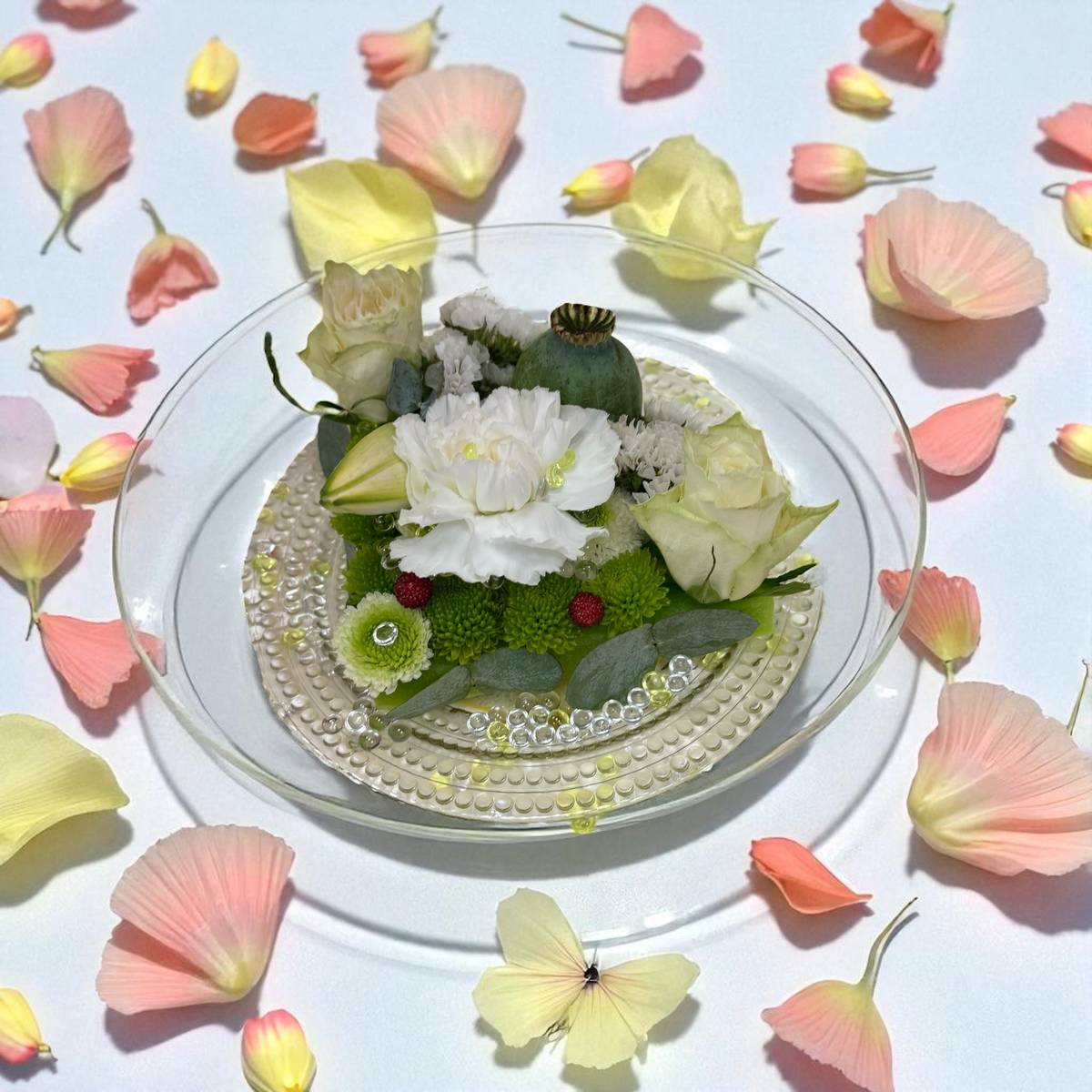 Tarte de fleurs multicolore – Image 2